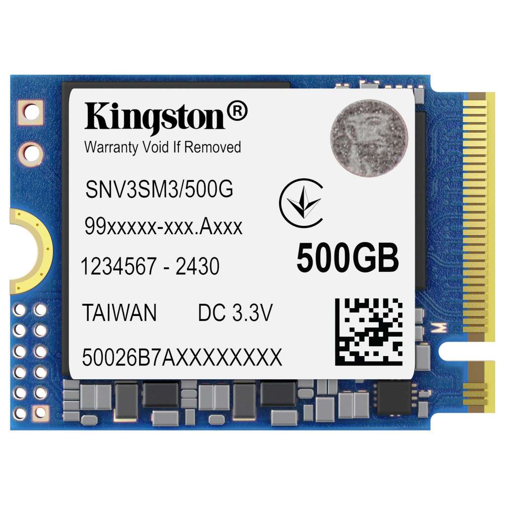 Kingston NV3 500GB M.2 2230 NVMe SSD