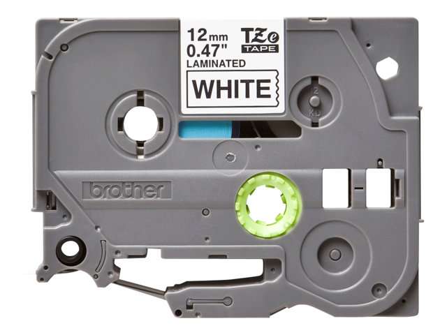Brother TZe-231 Black on White Laminated Tape
