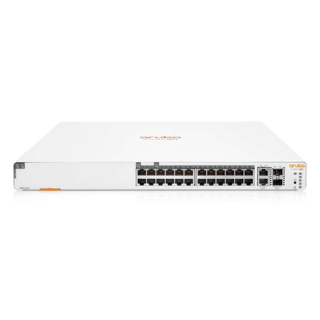 Aruba Instant On 1960 24G 2XGT 2SFP+ 370W Switch
