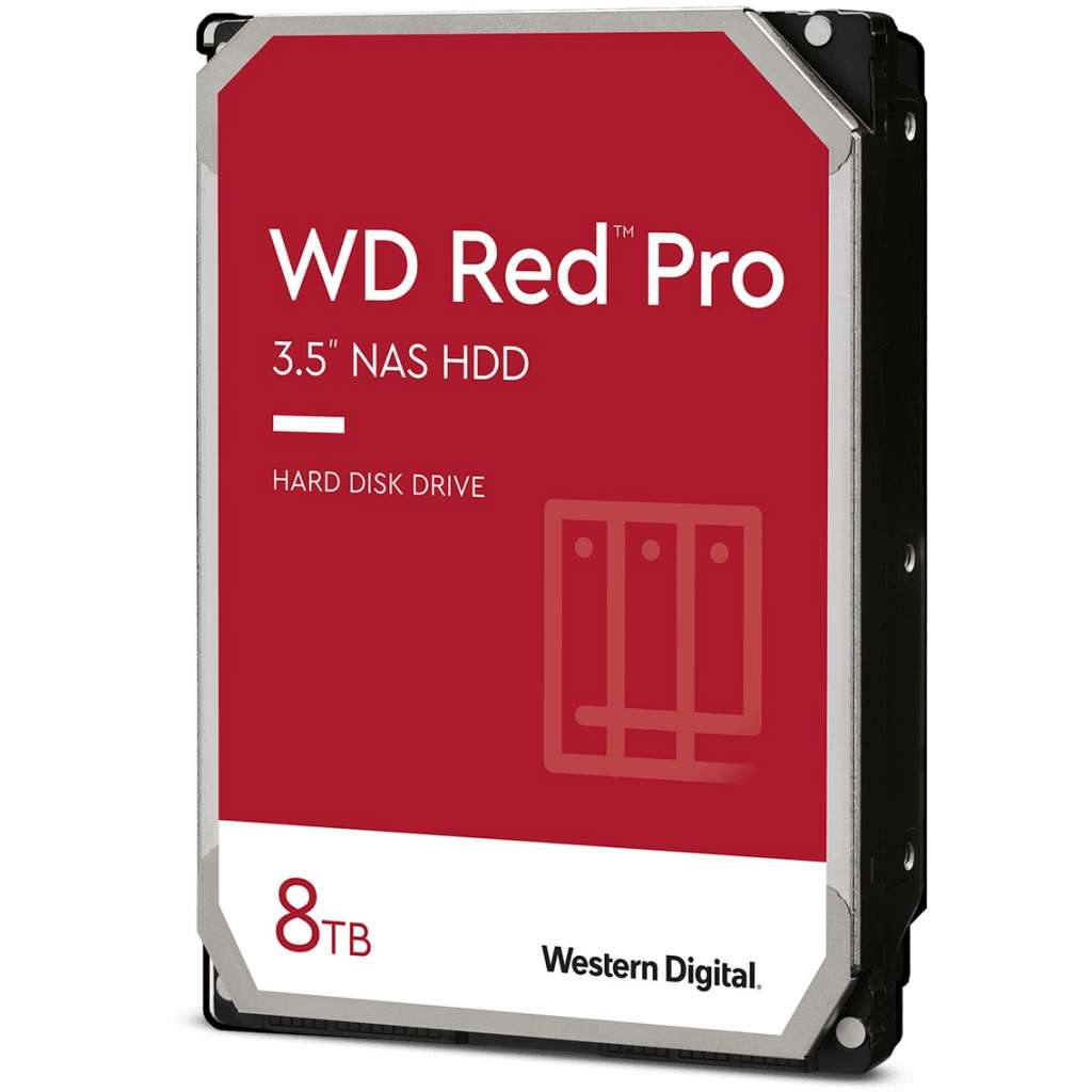 WD Red Pro NAS Hard Drive - 8TB