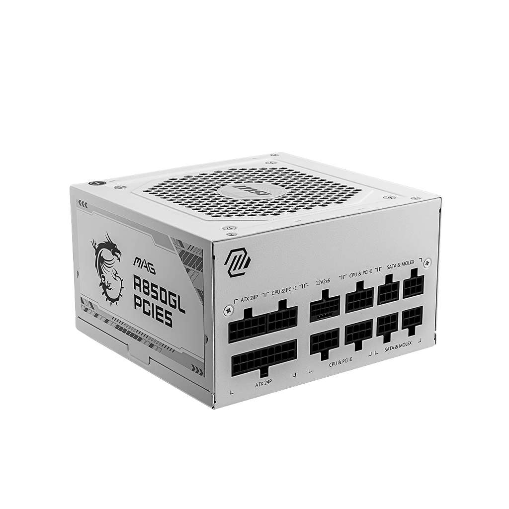 MSI MAG A850GL PCIE5 WHITE