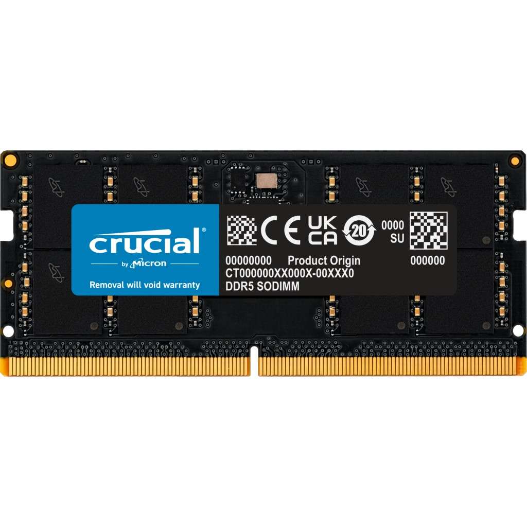 Crucial 32GB DDR5-4800 SODIMM