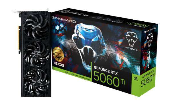 Gainward GeForce RTX 5060 Ti Python III OC 16GB