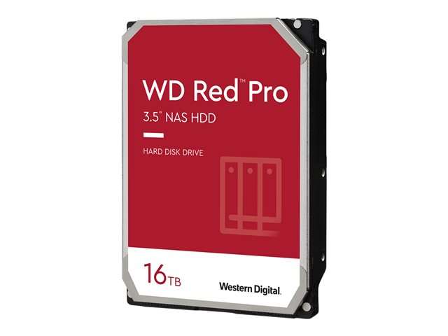 WD Red Pro NAS Hard Drive 16TB