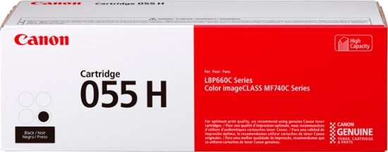 Canon 055 H Black Toner Cartridge