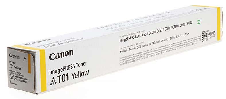 Canon T01 Yellow Toner Cartridge