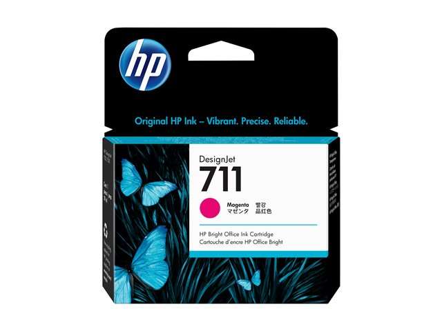 HP INC. 711 29-ml Magenta DesignJet Ink Cartridge