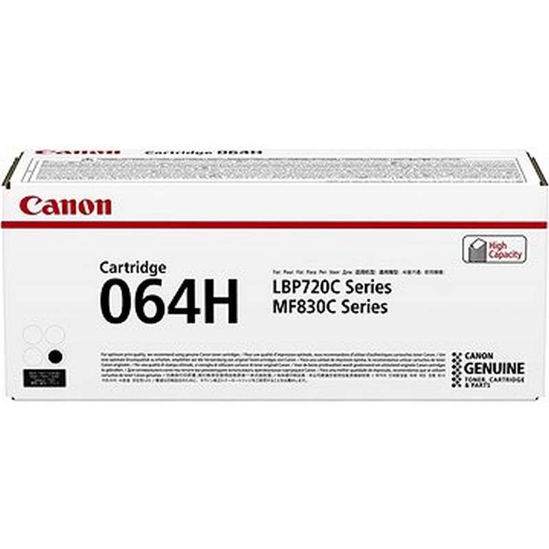 Canon Cartridge 064 H Black Toner