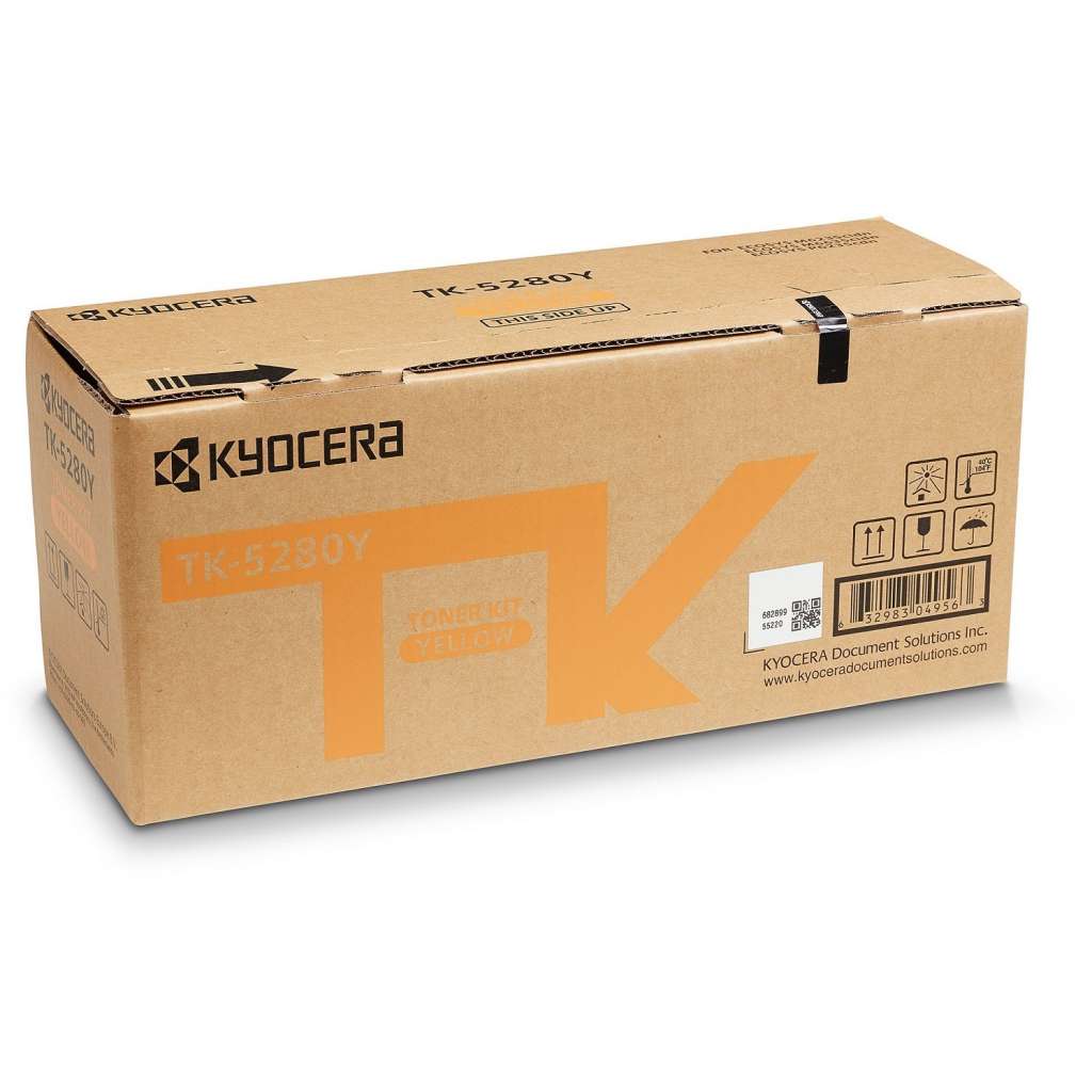 Kyocera TK-5280Y Yellow Toner Cartridge