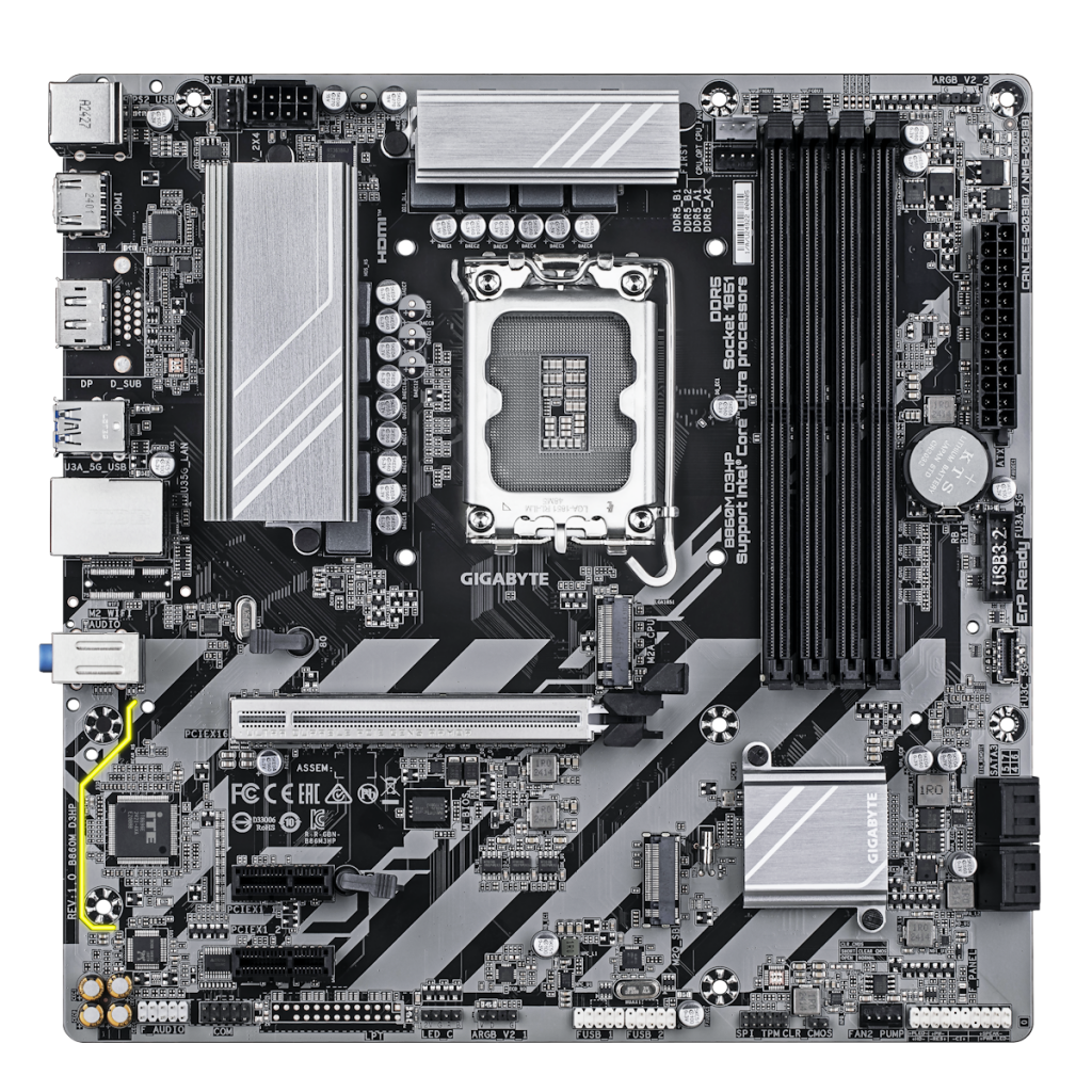 GIGABYTE B860M D3HP