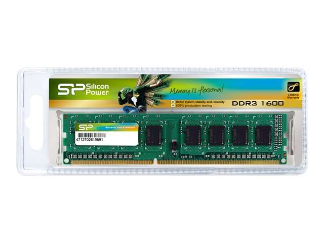 Silicon Power DDR3 UDIMM 4GB 1600MHz