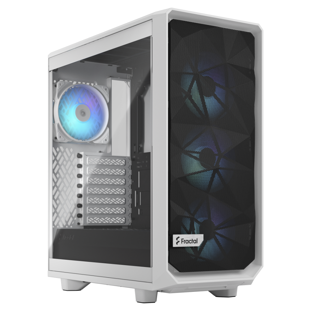 Fractal Design Meshify 2 Compact RGB White TG Clear Tint