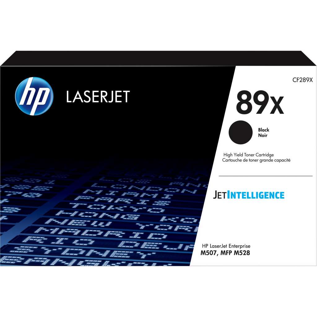 HP 89X High Yield Black Original LaserJet Toner Cartridge