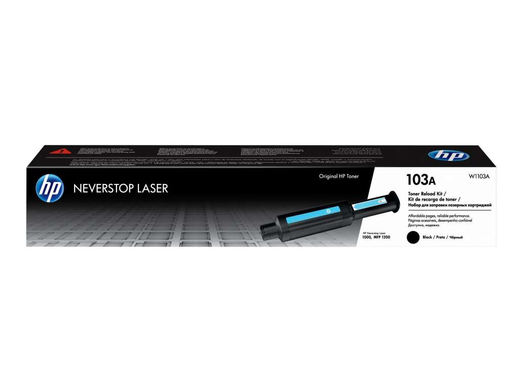 HP 103A Black Original Neverstop Toner Reload Kit