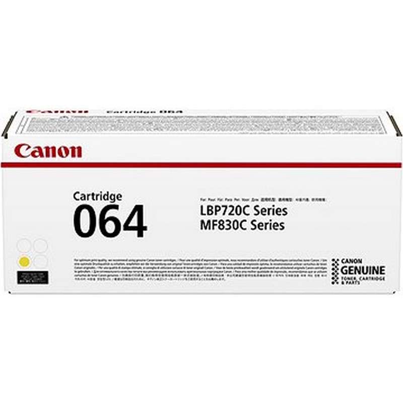 Canon Cartridge 064 Yellow