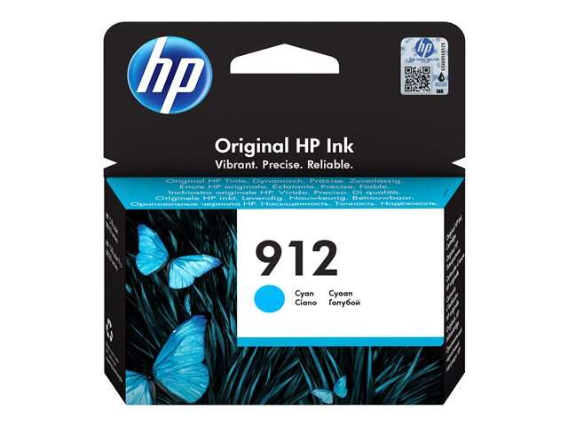 HP 912 Cyan Original Ink Cartridge