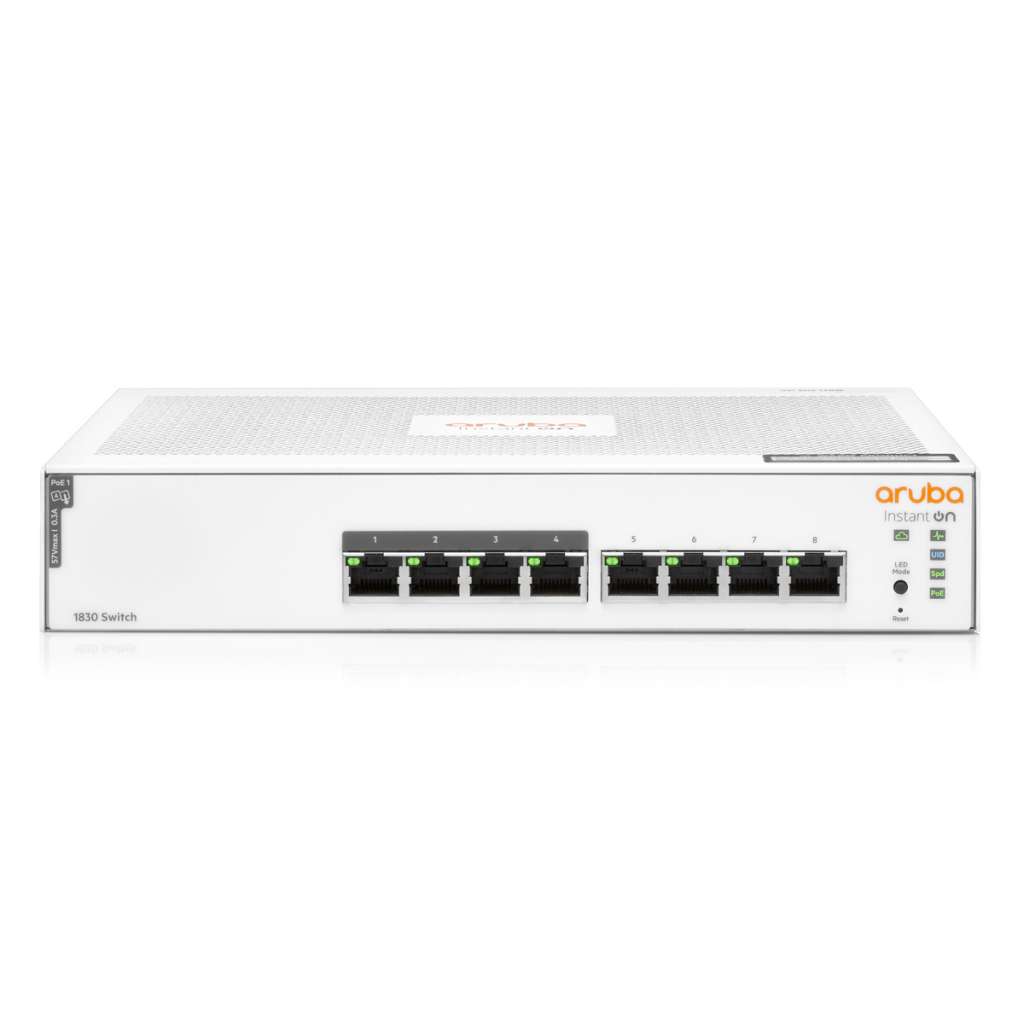 Aruba Instant On 1830 8G 4p Class4 PoE 2SFP 65W Switch