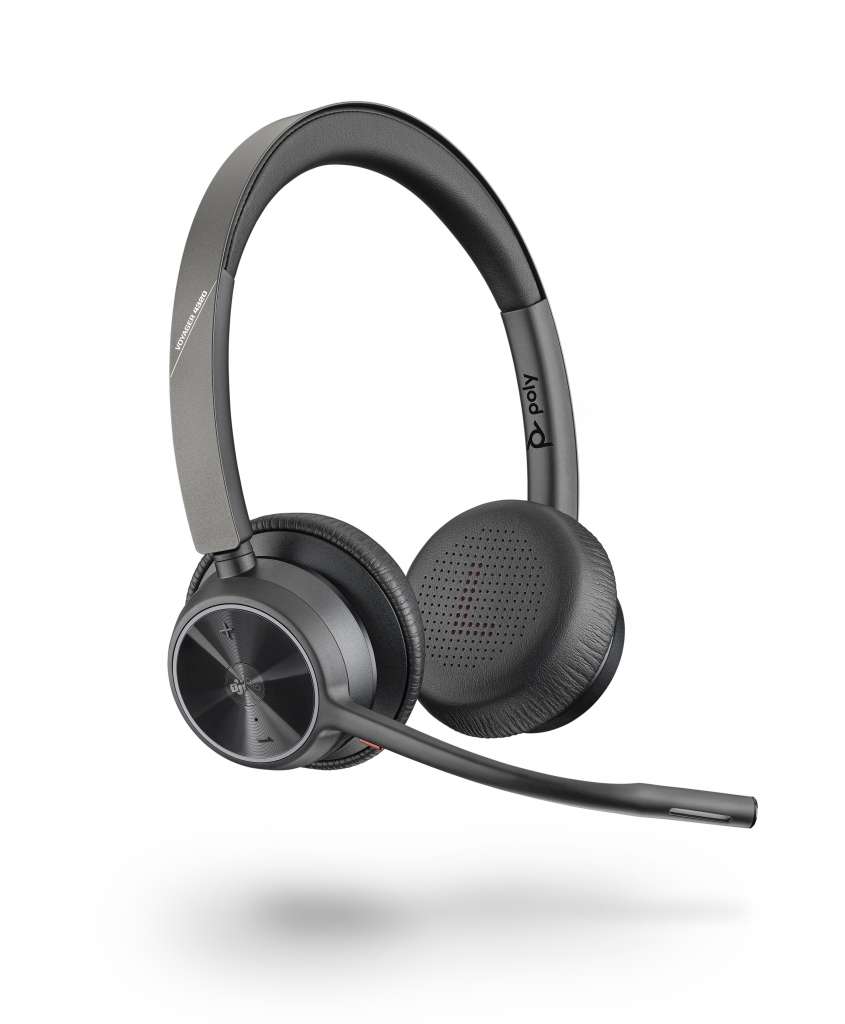 Poly Voyager 4320 Microsoft Teams Certified USB-A Headset + BT700 dongle