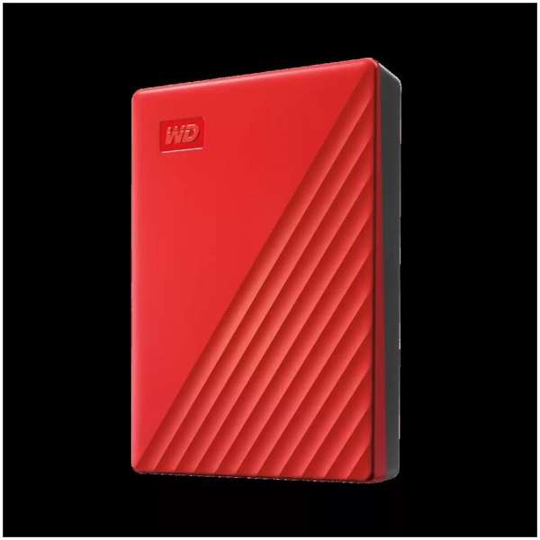 WESTERN DIGITAL My Passport 6TB Portable External Hard Drive Red