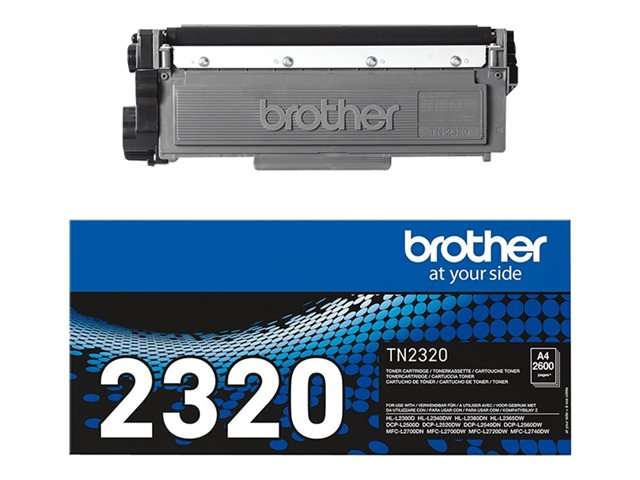 Brother TN-2320 Black Toner Cartridge