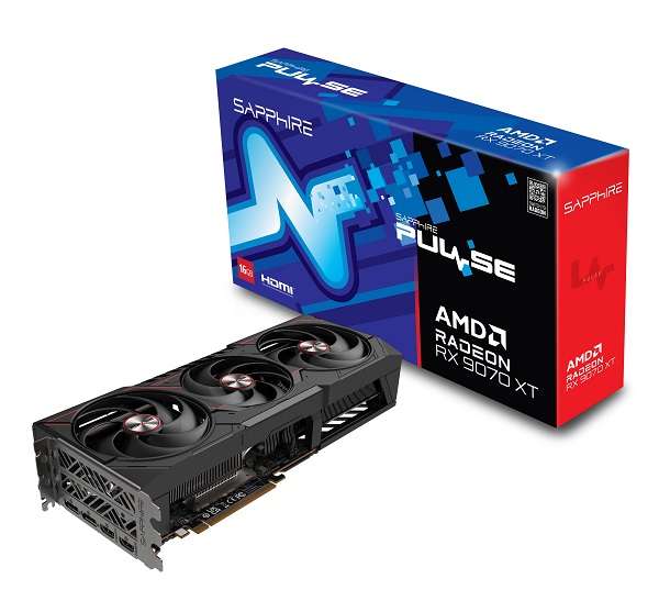 SAPPHIRE PULSE Radeon RX 9070 XT GAMING 16GB