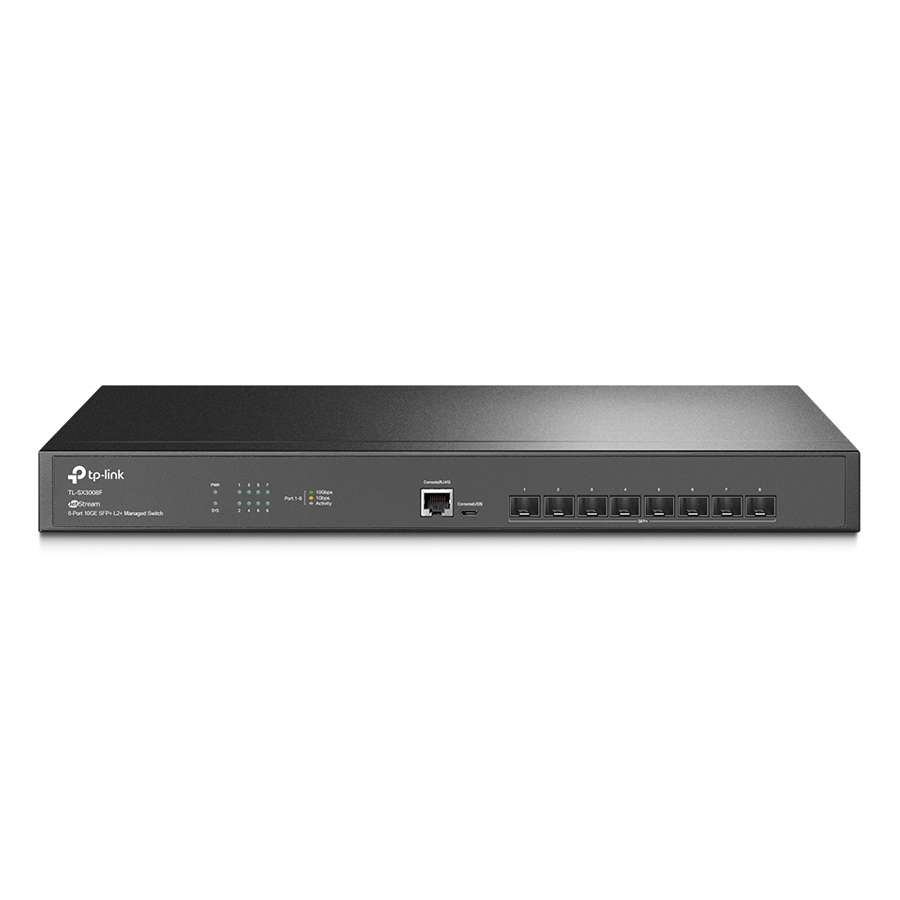 TP-Link JetStream 8-Port 10GE SFP+ L2+ Managed Switch