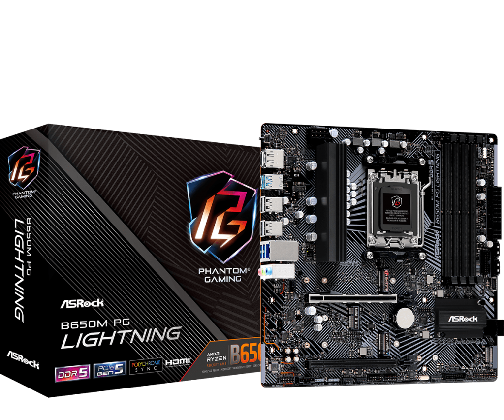 ASROCK B650M PG Lightning