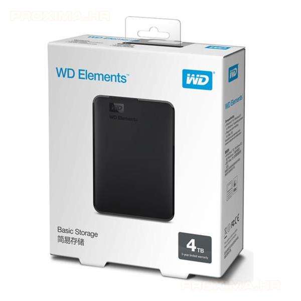 WD Elements Portable 4TB