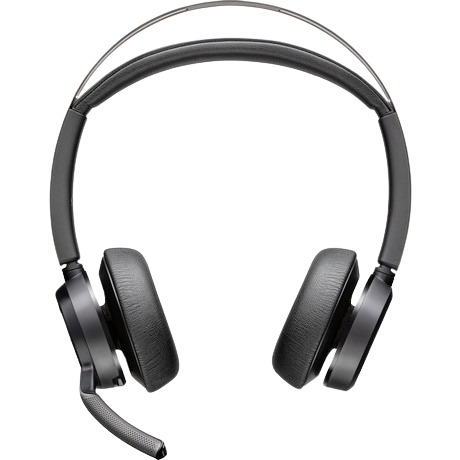 Poly Voyager Focus 2 USB-C Headset + USB-C/A Adapter