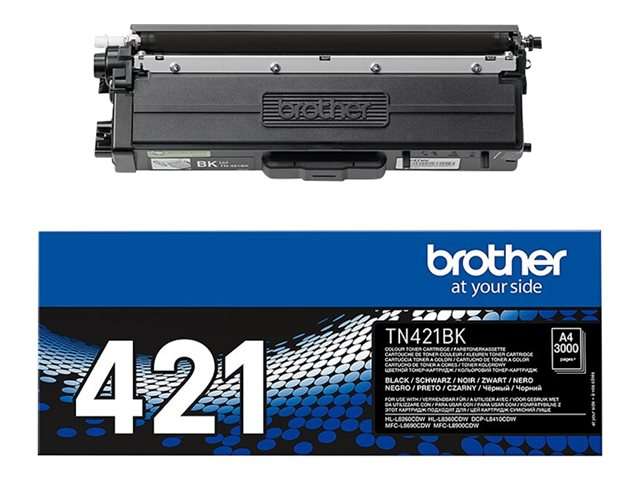 Brother TN421BK Black Toner Cartridge