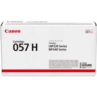Canon 057 H Black Toner Cartridge