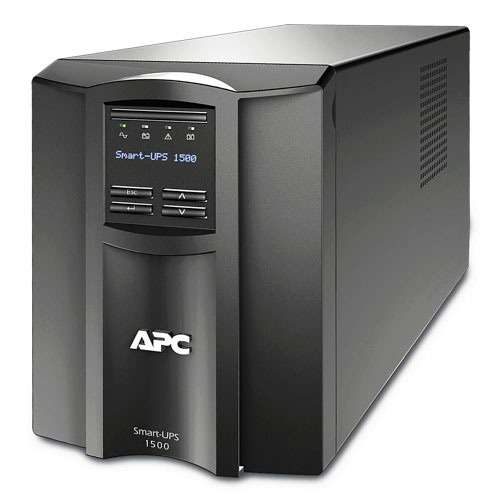 APC Smart-UPS, Line Interactive, 1500VA, Tower, 230V, 8 IEC C13 outlets, SmartConnect Port+SmartSlot, AVR, LCD