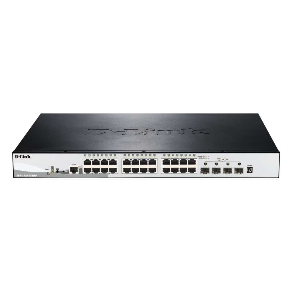 D-Link DGS-1510-28XMP Smart Managed PoE Switch
