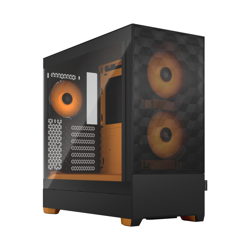 Fractal Design Pop Air RGB Orange Core TG Clear Tint