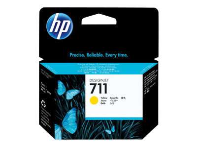 HP 711 29-ml Yellow DesignJet Ink Cartridge