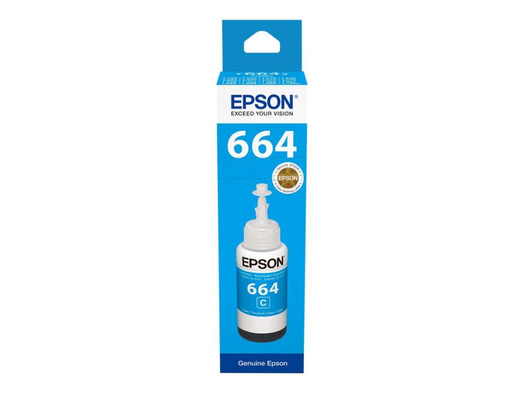 Epson 664 Cyan Ink Bottle